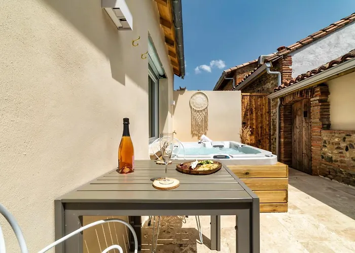 L'alcove - Spa&sauna Prive - Oliveraie D'eurocentre アパート *