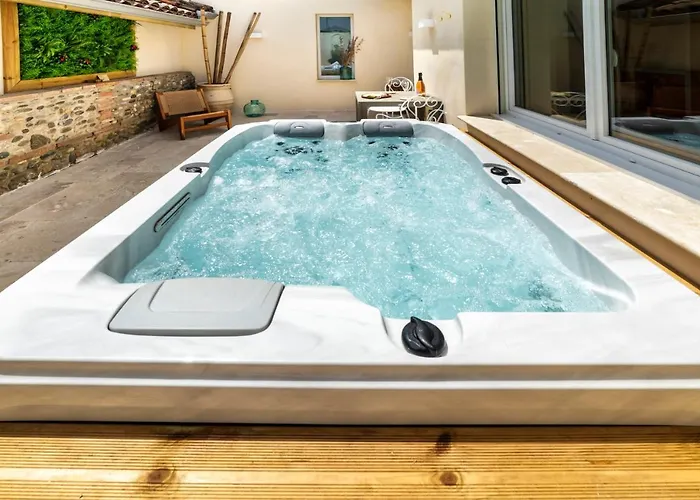 L'alcove - Spa&sauna Prive - Oliveraie D'eurocentre アパート *