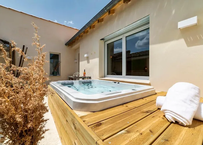 アパート L'alcove - Spa&sauna Prive - Oliveraie D'eurocentre *